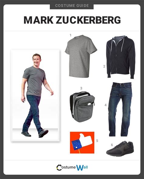 Dress Like Mark Zuckerberg Costume Halloween And Cosplay Guides