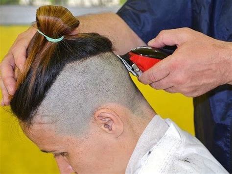 22 best shag haircuts for long short. Pin on shaved sides Bob's and short hair
