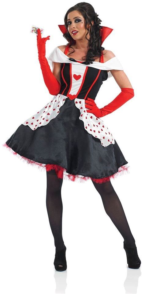 Plus Size Queen Of Hearts Costume Queen Of Hearts Halloween Costume Red Queen Costume