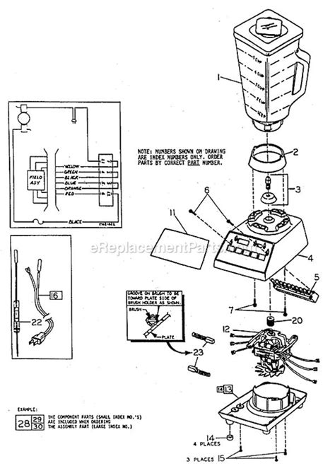 Oster Blender Parts Diagram