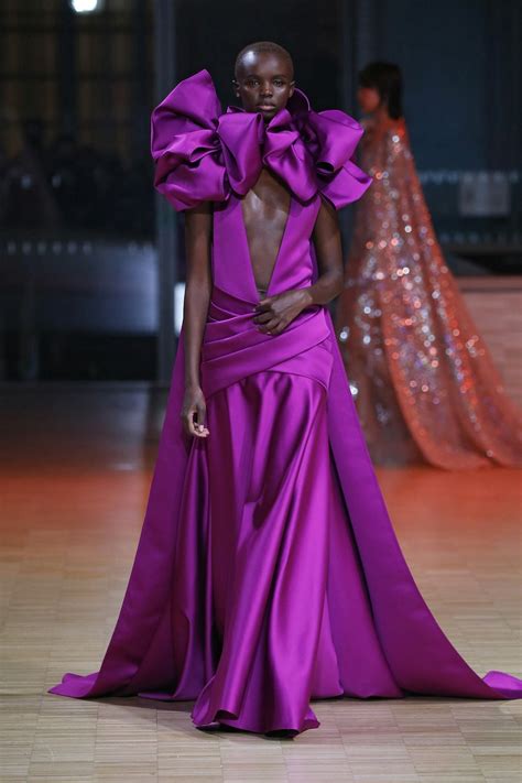 Elie Saab Couture Fashion Show Collection Spring Summer 2022 Presented During Paris Fashion