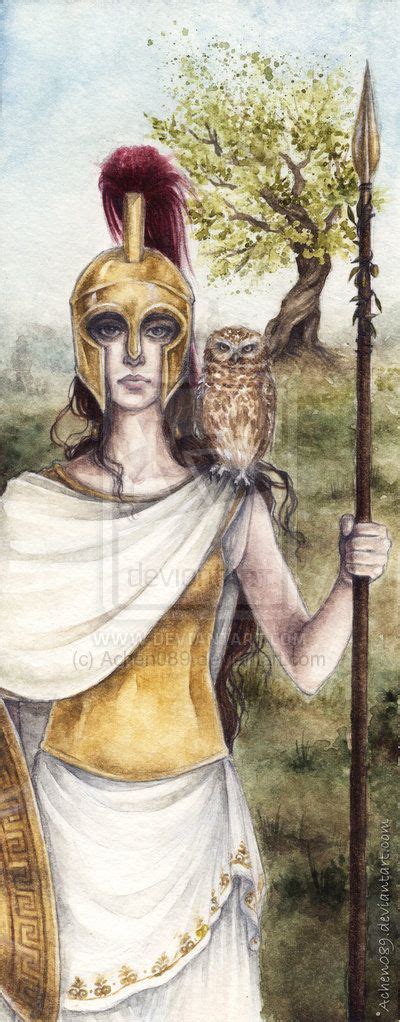 Athena By Achen089 On Deviantart Athena Goddess Greek And Roman