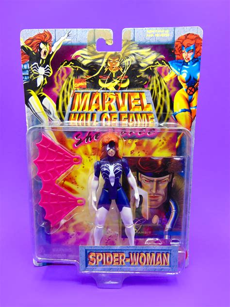 Marvel Hall Of Fame She Force Spider Woman Blue Actio Flickr
