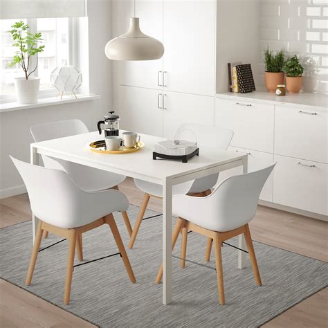 TORVID Chaise, blanc/chêne  IKEA