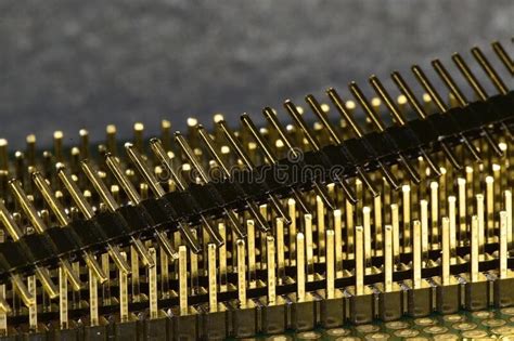 Contact Pins Pin Headers For Mounting On Printed Circuit Boards Stock