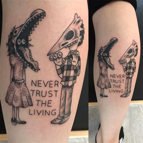 Beetlejuice Tattoo Matching Tattoos Inspirational