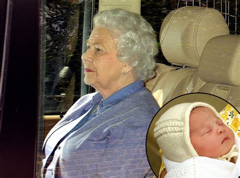 Princess Charlotte Meets Great Grandmother Queen Elizabeth E Online Ca