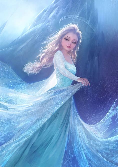 Elsa The Snow Queen1706674 Zerochan Disneys Frozen