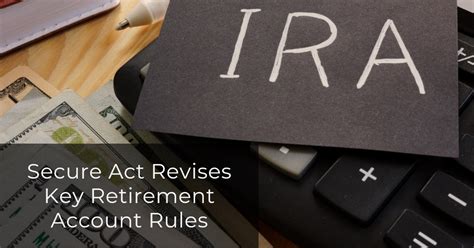 The minimum retirement age act is an act specifically for the private sector in malaysia. Secure Act Revises Key Retirement Account Rules - Wilson ...