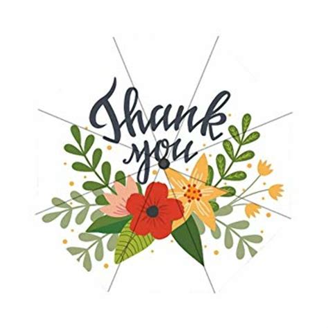 Download High Quality Thank You Clipart Floral Transparent Png Images