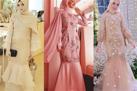 Model gamis duyung adalah kebaya panjang yang membentuk bagian bentuk tubuh dan memiliki rok pada bagian bawah. 40+ Trend Terbaru Model Baju Kebaya Brokat Duyung - Beast Soom