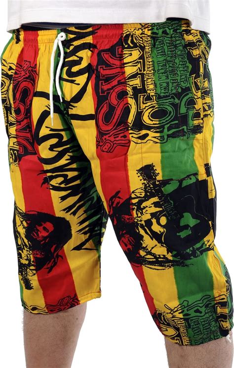 rasta4real lion of judah jamaica rasta board shorts r4r13bs006