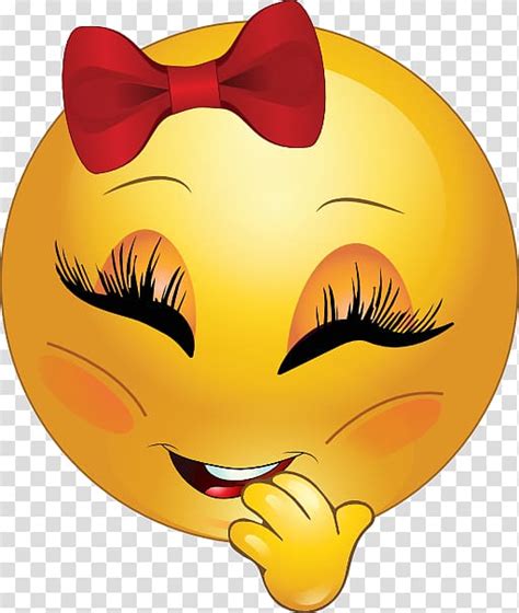 Emoticon Blushing Smiley Emoticon Emoji Girly Smiley Transparent