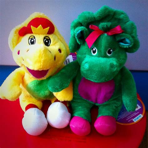 Barney little green baby bop dinosaur 7 plush stuffed. Baby Bop 7 Plush / Baby Bop 1997 Gund Lyons Group Plush 8 ...