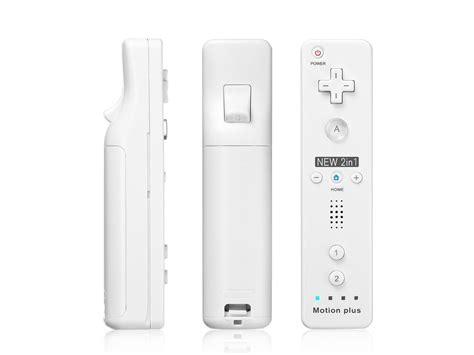 2 In 1 Wii Remote Controller Replacement Remote Game Controller With