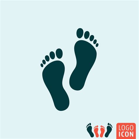 Footprint icon isolated 557945 - Download Free Vectors, Clipart ...