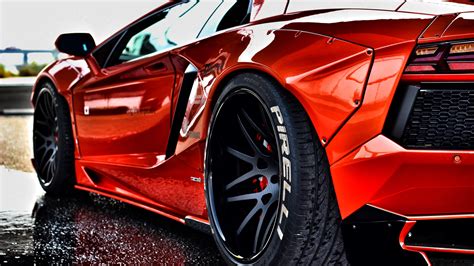 2560x1440 Red Lamborghini Aventador Rear 1440p Resolution Hd 4k