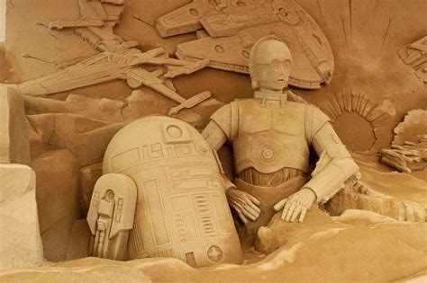 This Star Wars Sand Sculpture Will Blow Your Mind Global Geek News