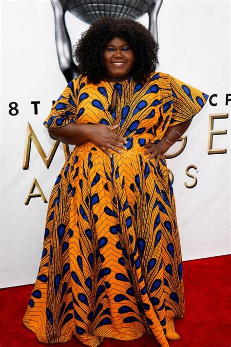 Gabourey Sidibe Attends The 48th NAACP Image Awards At Pasadena Civic
