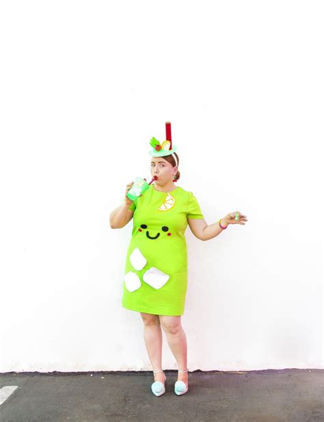 DIY Mint Julep Halloween Costume Brite And Bubbly