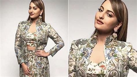 Sonakshi Sinha Takes All Floral Look To The Evening Vogue India