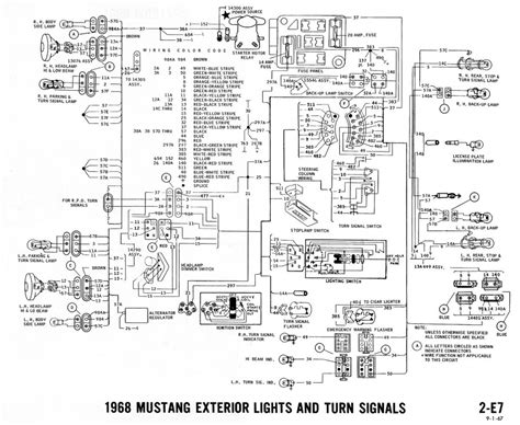 1968 Mustang Wiring Diagrams And Vacuum Schematics Average Joe
