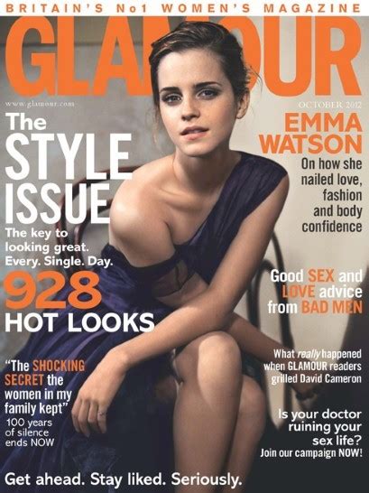 Which October Glamour Cover Poll Results Emma Watson Fanpop