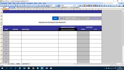 Planilha Para Controle De Estoque Parcelamento Sem Juros