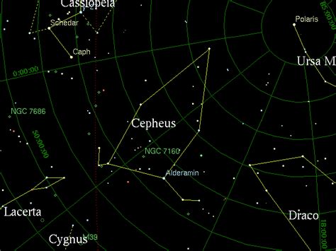 The Constellation Cepheus By Astronomy Net