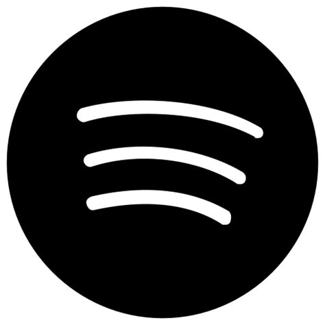 Spotify Logo Png Black 10 Free Cliparts Download Images On Clipground