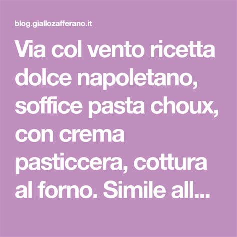 We did not find results for: Via col vento ricetta dolce napoletano, soffice pasta ...