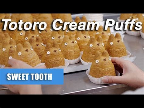 Eat Totoro Cream Puffs In Tokyo YouTube