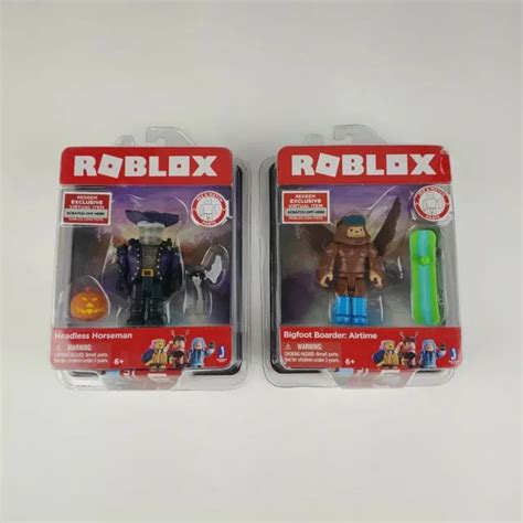 Roblox Headless Horseman Bigfoot Boarder Airtime Action Figure With