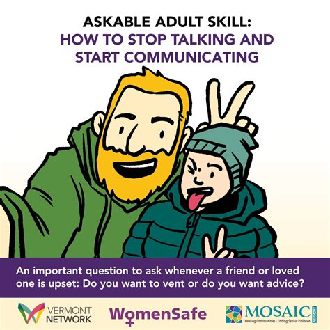 Askable Adult Skill How To Stop Talking And Start Communicating — Womensafe