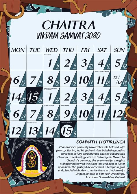 Hindu Calendar 2080 Vikram Samvat Meaningful Shopping