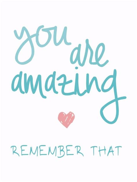 You Are Amazing Remember That Love Quote Postcard Quotes You Are