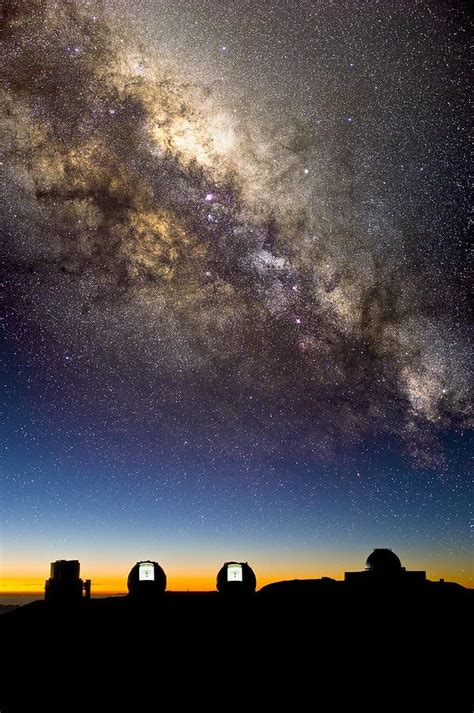 Mauna Kea Telescopes And Milky Way Photograph By David Nunuk Pixels