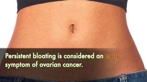 Bloating A Lesser Known Symptom Of Ovarian Cancer Youtube