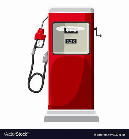 Gas Station Cartoon Vector Icon Pump Funding