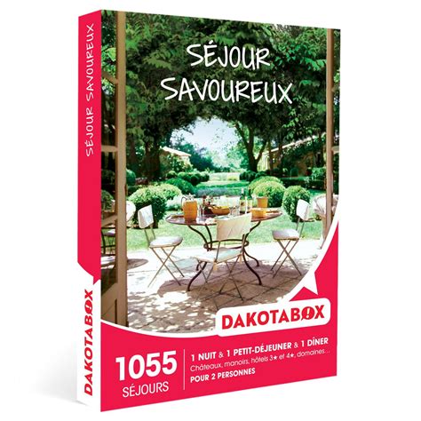 Dakotabox Séjour Savoureux Coffret Cadeau Séjour Pas Cher Auchanfr