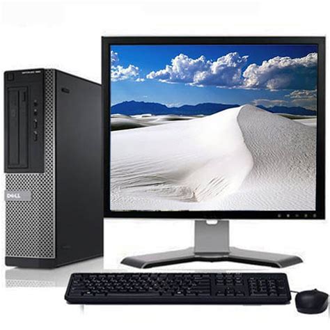 Dell Optiplex 390 Desktop Computer I3 31ghz 4gb 250gb Windows 10 Pro W17 Lcd