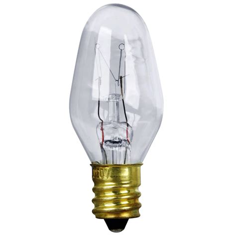 Feit Electric Bp4c7 4 Watt Clear Long Life Night Light Bulbs Clear