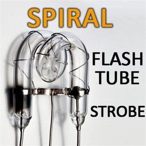 Spiral Xenon Flash Lamp Strobe Tube Flicker Stroboscope Horseshoe