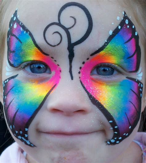 Butterfly Face Painting For Kids