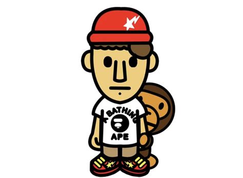 Make A Baby Milo Bape Cartoon Exact To Bapes Style By Staygold512 Fiverr