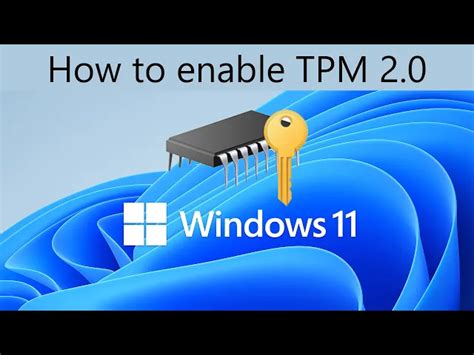 Windows 11 And Tpm 20 Explained How To Enable Tpm Ptt On Your Pc