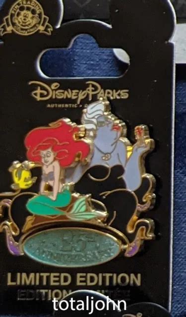 Disney The Little Mermaid 25th Anniversary Pin 24 95 Picclick