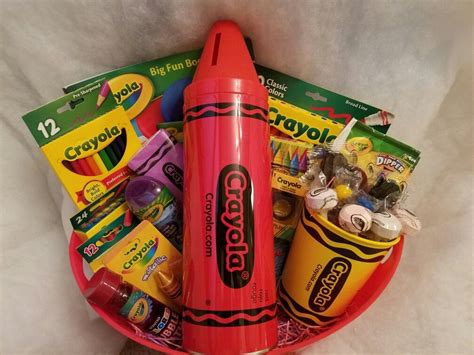 Raffle Baskets T Baskets Crayola