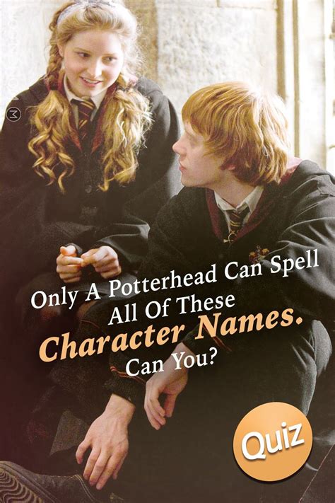 Quiz Only A Potterhead Can Spell All Of These Character