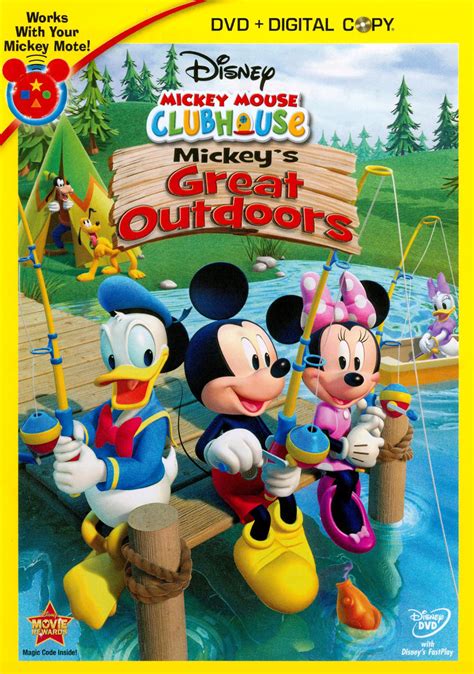 Best Buy Mickey Mouse Clubhouse Mickeys Great Outdoors 2 Discs Dvd